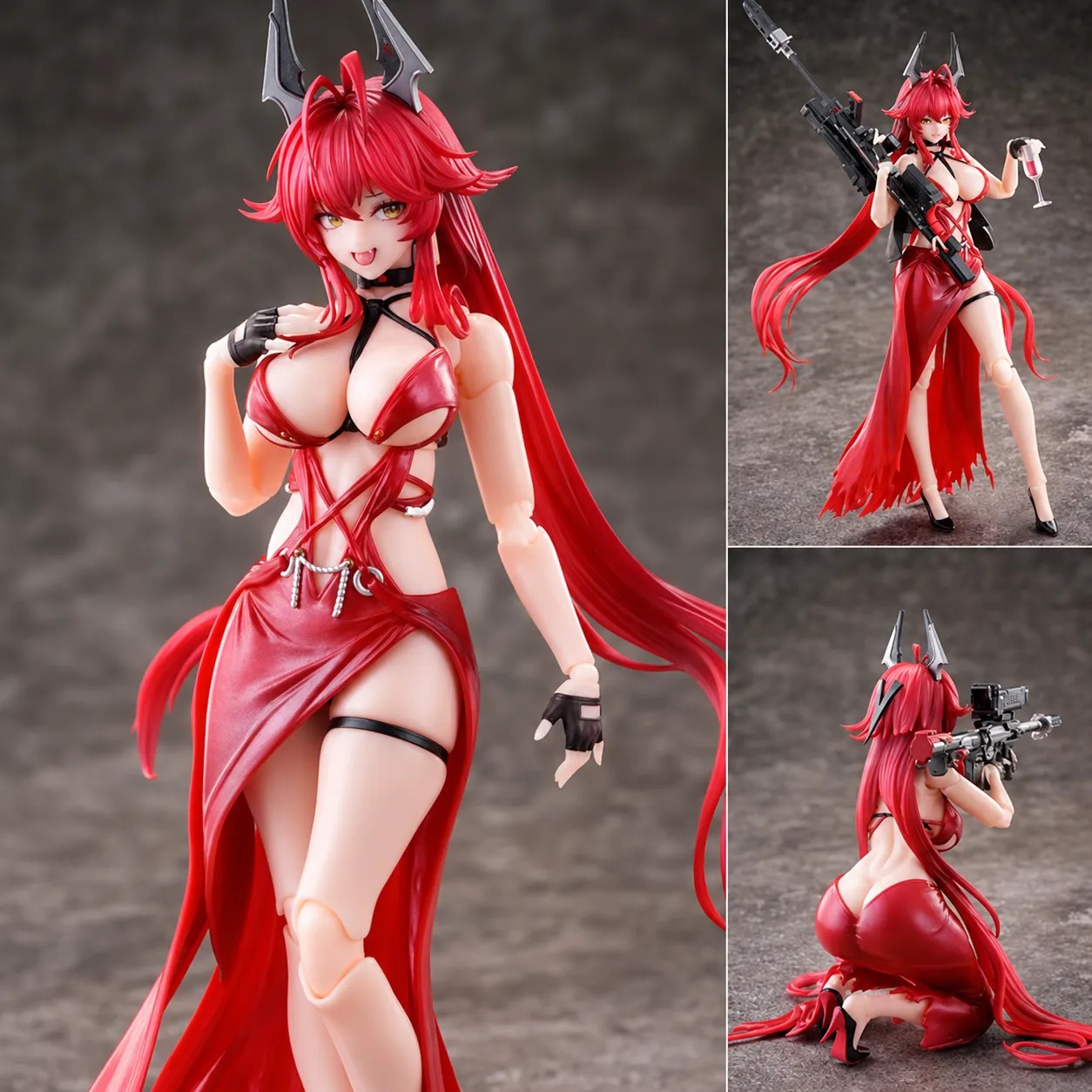 Action Figure 1/12 Red Hood - Nonsense Red Ver. Goddess of Victory: NIKKE By AmiAmi X Snail Shell Studio
