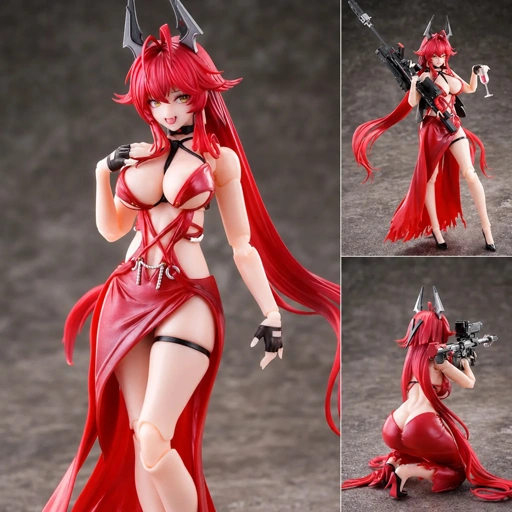 Action Figure 1/12 Red Hood - Nonsense Red Ver. Goddess of Victory: NIKKE By AmiAmi X Snail Shell Studio