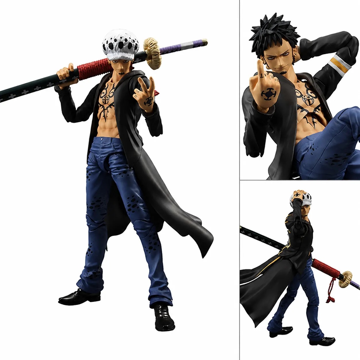 Variable Action Heroes Figure Trafalgar Law - One Piece (Re-Release) By MegaHouse