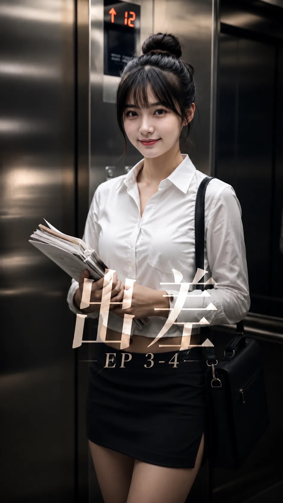 Business Trip R18 Full Uncensored AI Video Eps 1-4 + English Subtitle (AIAV-029) - Office Lady Seduction