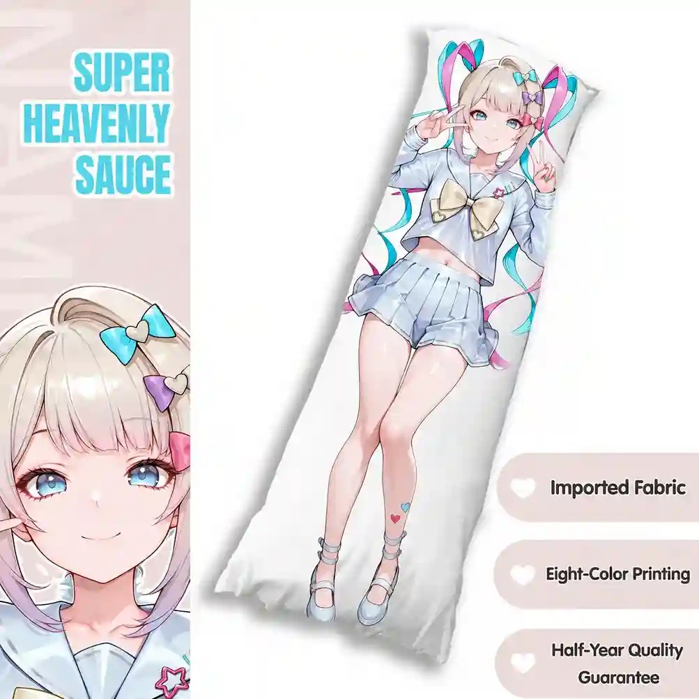 Dakimakura Anime Art Ame Chan -  Needy Girl Overdose Pillow Cover Only Premium Version By Otaku Kingdom
