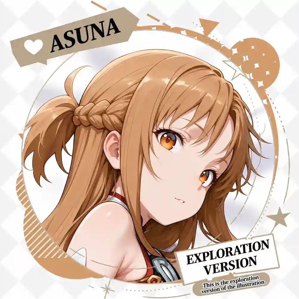 Dakimakura Anime Art Yuuki Asuna - Sword Art Online Pillow Cover Only Premium Version By Otaku Kingdom