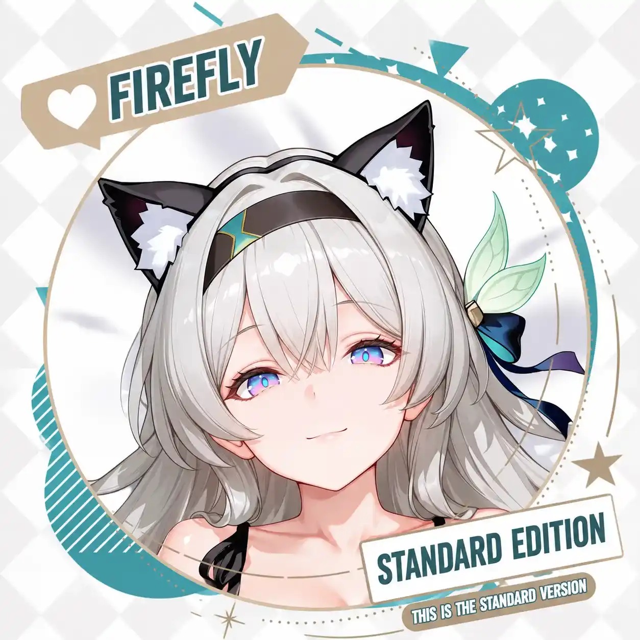 Dakimakura Anime Art Firefly - Honkai Star Rail Pillow Cover Only Premium Version By Otaku Kingdom
