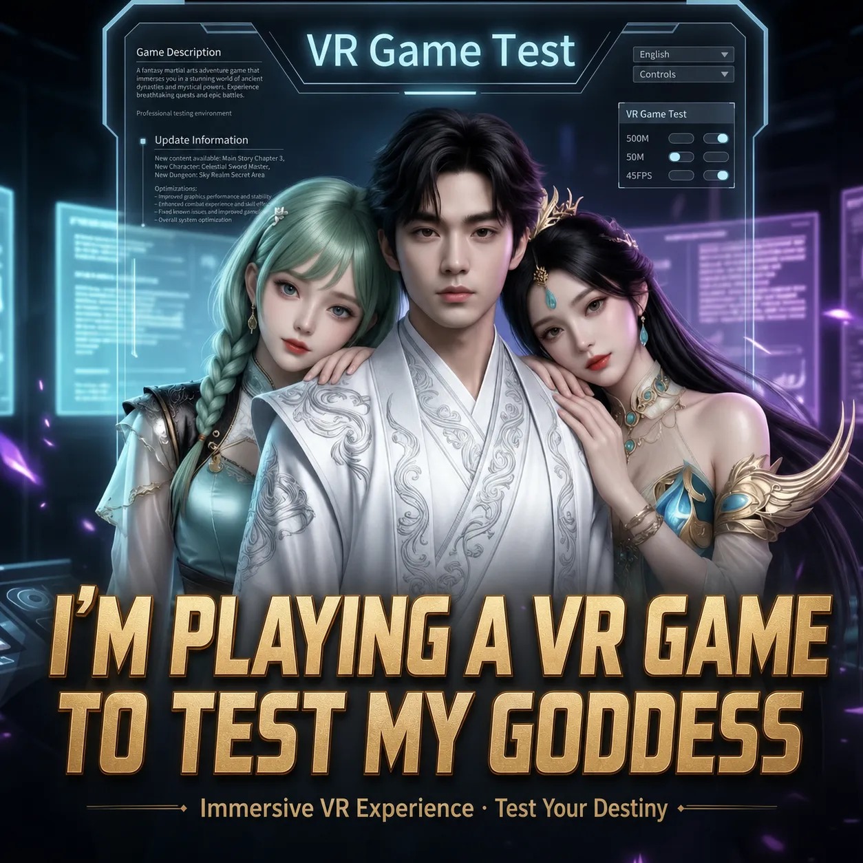 Soul Land 2 / Douluo Continent II: The Peerless Tang Sect - Xiao Xiao [Live-Action 10 Minutes Short Drama] I'm Testing My Goddess in a VR Game" (AIAV-0012)