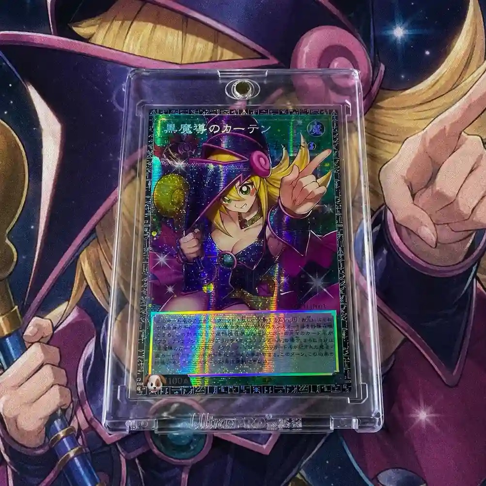 [ULTIMATE RARE ITEM] Dark Magician Girl / Black Magician Girl / Black Magical Curtain Grand Master Rare Serial Number JP LOCH - Yugioh OCG Japanese Original Card Game Japanese