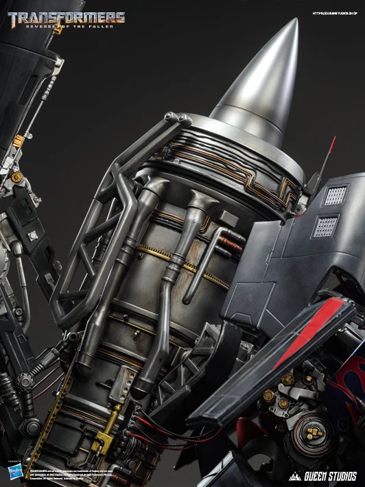 Non Scaled Premium Figure Optimus Prime Jet Power Ver. - Transformer Reverse Of The Fallen By Queen Studios