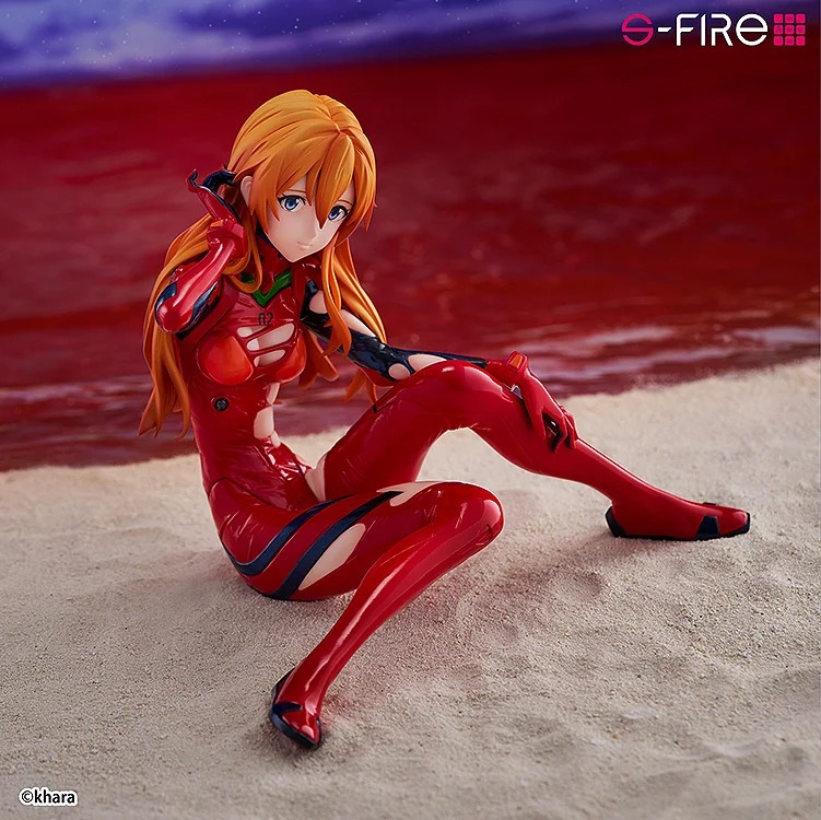 S-Fire Scaled Figure 1/7 Asuka Langley Souryuu - Evangelion Shin Gekijouban By SEGA