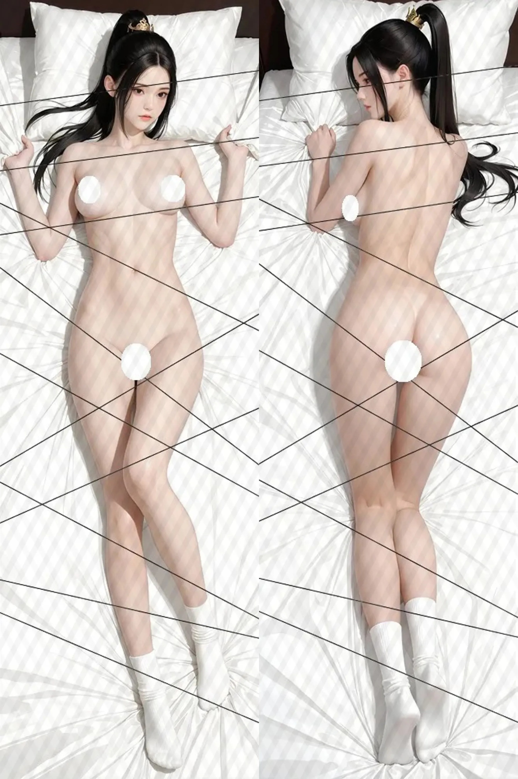 Dakimakura 3D Art Pillow Cover Only Fang Qingxue - Eternal Life / Immortality By Otaku Kingdom