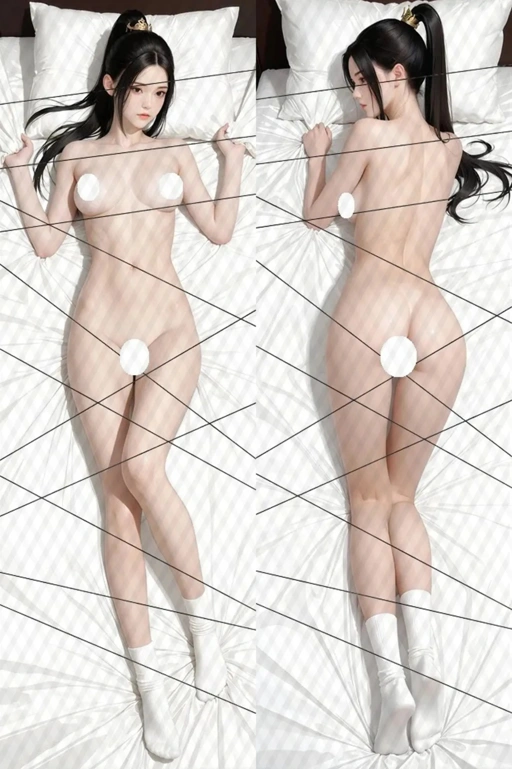 Image of Dakimakura 3D Art Pillow Cover Only Fang Qingxue - Eternal Life / Immortality By Otaku Kingdom