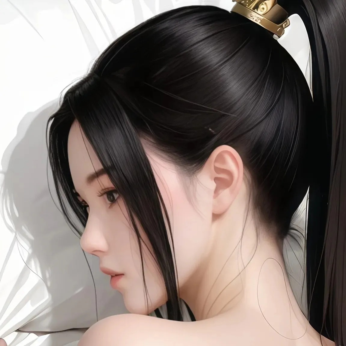 Dakimakura 3D Art Pillow Cover Only Fang Qingxue - Eternal Life / Immortality By Otaku Kingdom