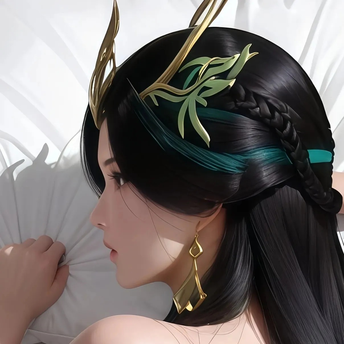 Dakimakura 3D Art Pillow Cover Only Liu Shen - Perfect World / Wanmei Shijie By Otaku Kingdom
