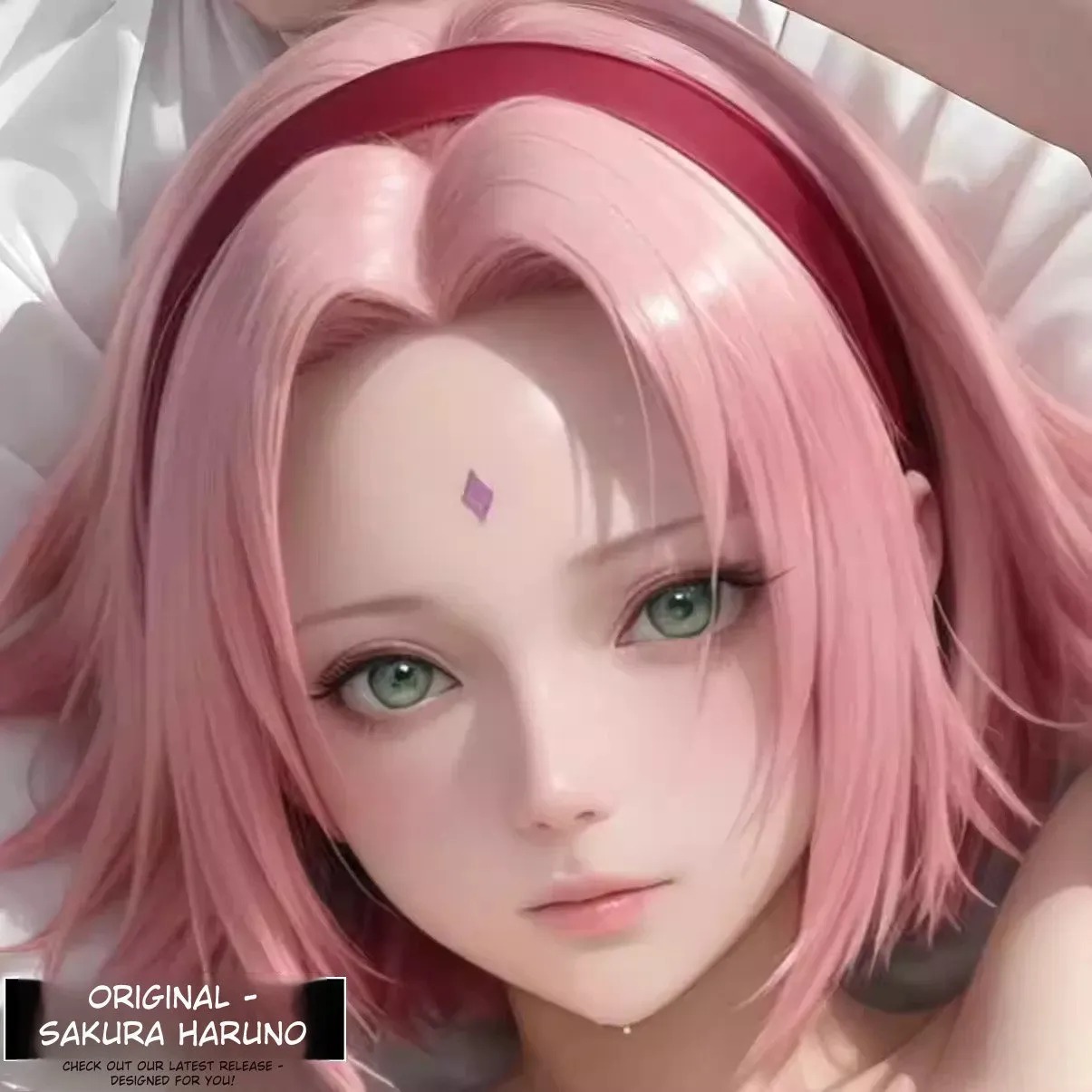 Dakimakura 3D Art Pillow Cover Only Sakura Haruno Yabai Ver. - Naruto Shippuden By Otaku Kingdom