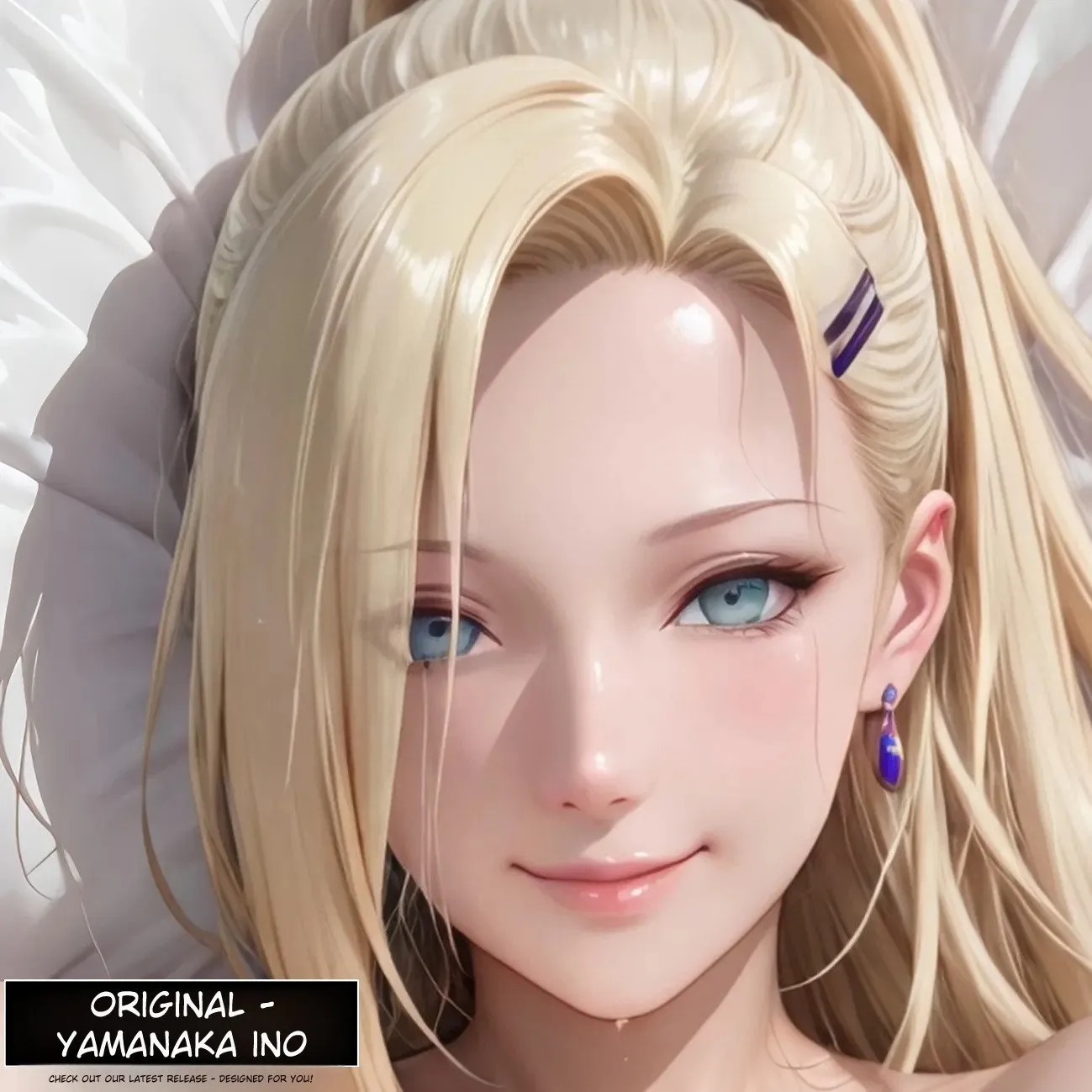 Dakimakura 3D Art Pillow Cover Only Ino Yamanaka Yabai Ver. - Naruto Shippuden By Otaku Kingdom