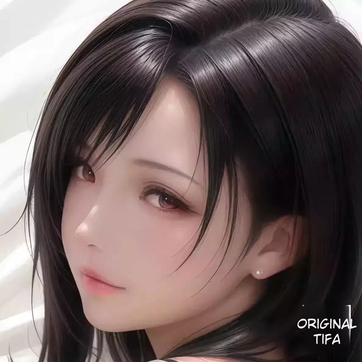 Ergonomic Dakimakura Hug Body Pillow Tifa Lockhart - Final Fantasy 7 Pillow Cover Only Or + Pillow Core By Otaku Kingdom