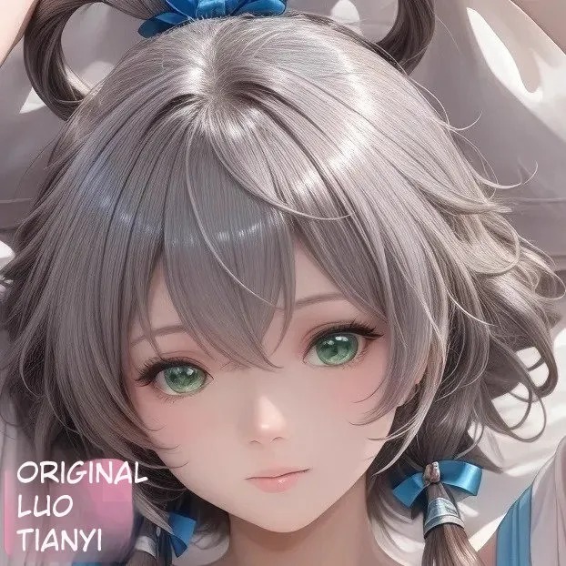 Dakimakura 3D Art Pillow Cover Only Luo Tianyi - Vocaloid By Otaku Kingdom
