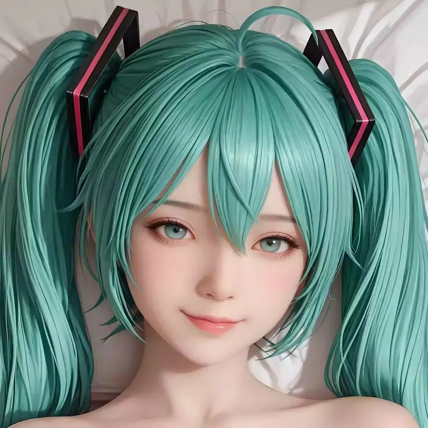 Dakimakura 3D Art Pillow Cover Only Hatsune Miku 3.0 Ver. - Vocaloid By Otaku Kingdom