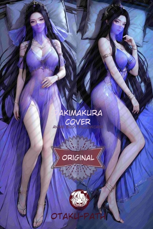 Image of Sarung Bantal Dakimakura 3D Art Pillow Cover Only Purple Spirit Wang Ning Safe Ver. - A Record of a Mortal is Journey to Immortality / Fanren xiuxian chuan By Otaku Kingdom