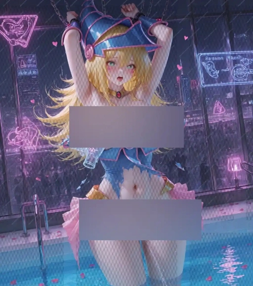 Image of Dark Magician Girl NSFW Exclusive Collection - 138 Pcs High-Res Digital Art Downloadable Pack