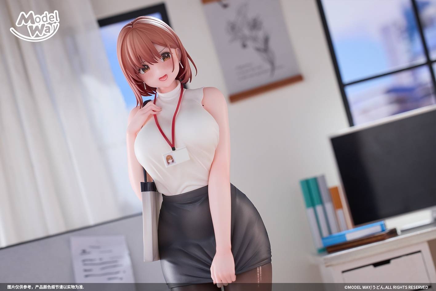 Scaled Figure 1/6 Office Lady / OL-chan - Illustration by Udon By Model Way