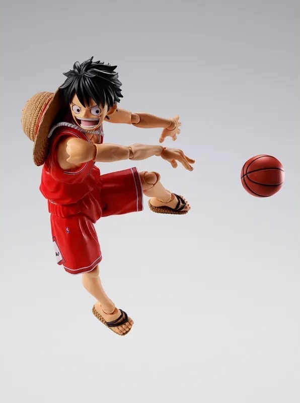 SHF S.H.Figuarts MONKEY.D.LUFFY CHICAGO BULLS ver. - ONE PIECE×NBA By Premium Bandai