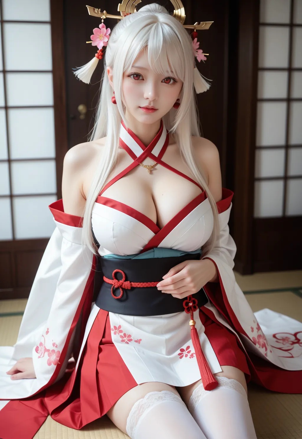 AI Cosplayer Evertale Yamato Collection – 63 Ultra HD Explicit Images + 5 Lewd Short Videos (Uncensored)