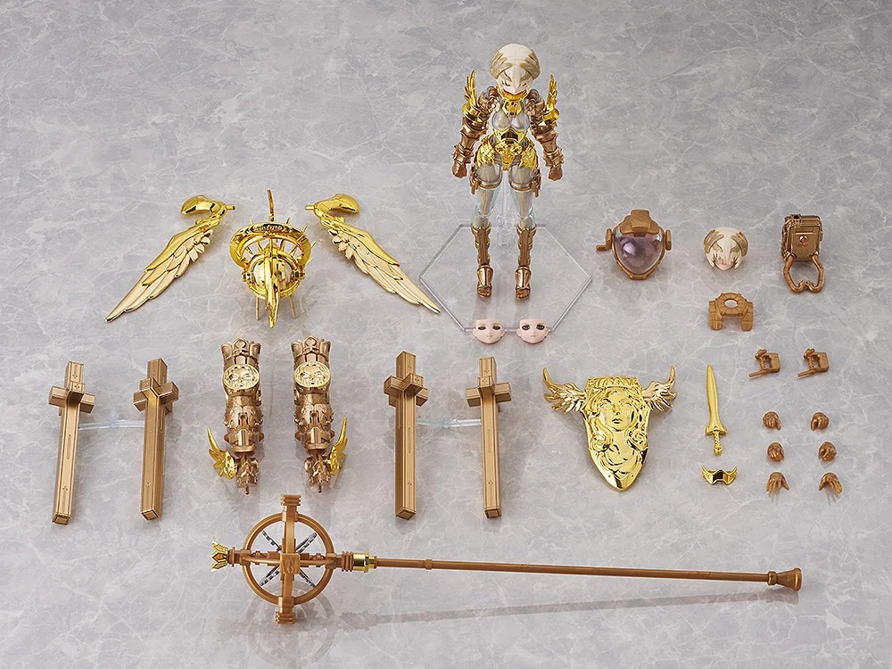 PLAMAX GO-05 OVERLORD Gabriel - DX Plated Ver. Godwing Dragon Knight By Max Factory