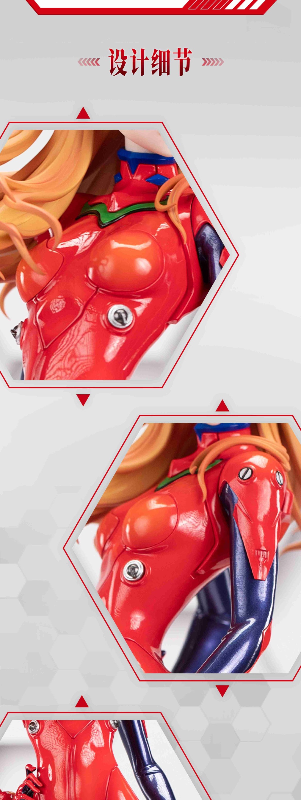 Scaled Figure 1/4 Asuka Langley - Neon Genesis Evangelion By BearPanda