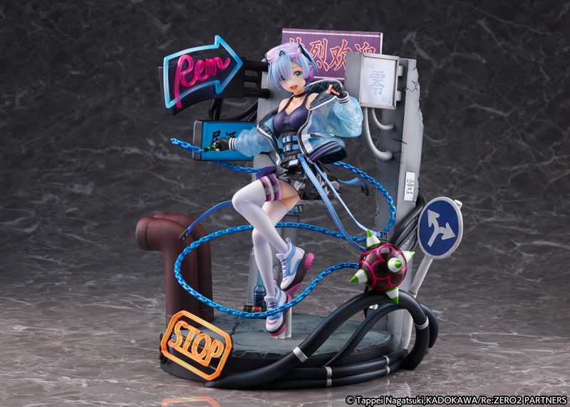 [READY STOCK ITEM] Shibuya Scramble Scaled Figure 1/7 Rem - Neon City Ver. By eStream