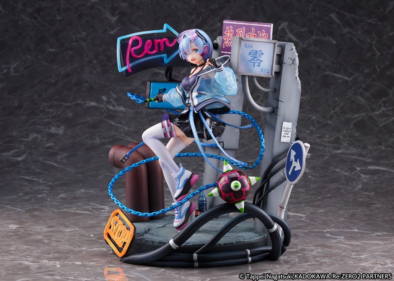[READY STOCK ITEM] Shibuya Scramble Scaled Figure 1/7 Rem - Neon City Ver. By eStream