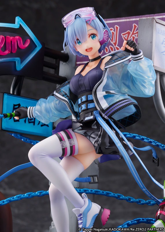 [READY STOCK ITEM] Shibuya Scramble Scaled Figure 1/7 Rem - Neon City Ver. By eStream