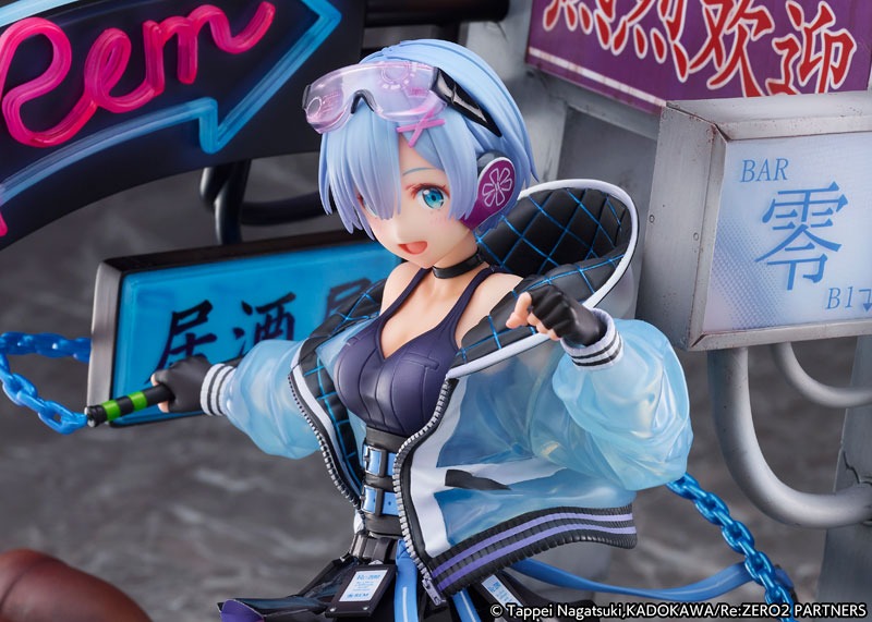 [READY STOCK ITEM] Shibuya Scramble Scaled Figure 1/7 Rem - Neon City Ver. By eStream