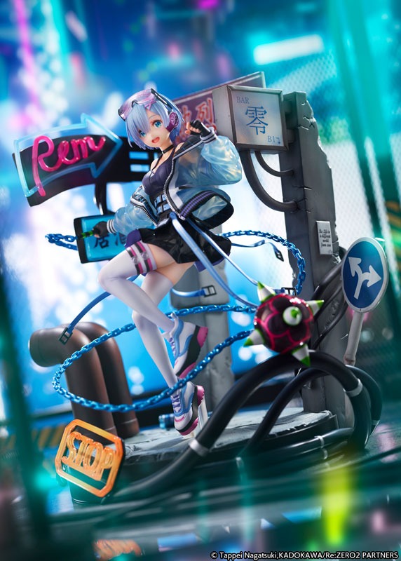 [READY STOCK ITEM] Shibuya Scramble Scaled Figure 1/7 Rem - Neon City Ver. By eStream