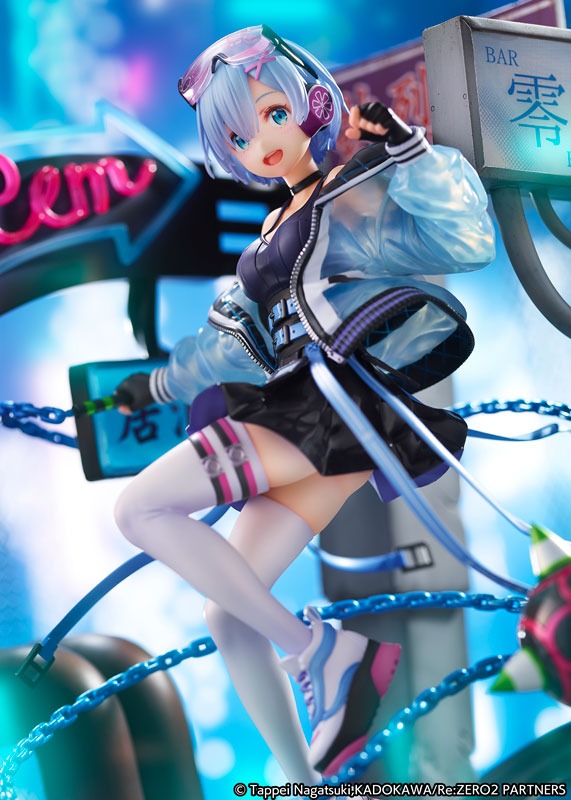 [READY STOCK ITEM] Shibuya Scramble Scaled Figure 1/7 Rem - Neon City Ver. By eStream