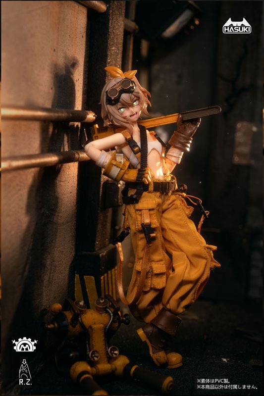 [READY STOCK ITEM] Action Figure 1/12 PA007 Pocket Art Series Mechanic Fiona By HASUKI