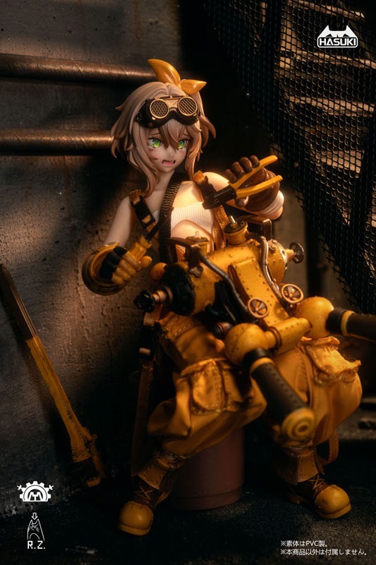 [READY STOCK ITEM] Action Figure 1/12 PA007 Pocket Art Series Mechanic Fiona By HASUKI