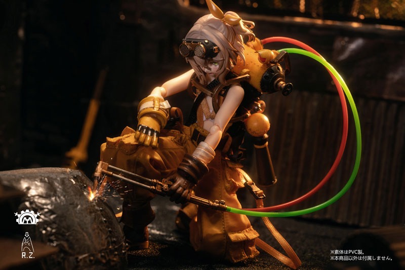 [READY STOCK ITEM] Action Figure 1/12 PA007 Pocket Art Series Mechanic Fiona By HASUKI