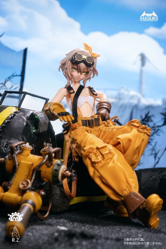 [READY STOCK ITEM] Action Figure 1/12 PA007 Pocket Art Series Mechanic Fiona By HASUKI