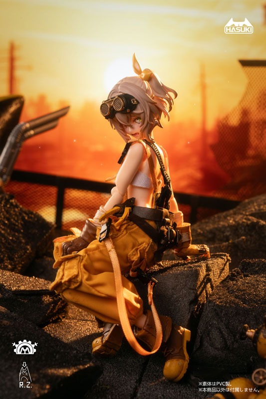[READY STOCK ITEM] Action Figure 1/12 PA007 Pocket Art Series Mechanic Fiona By HASUKI