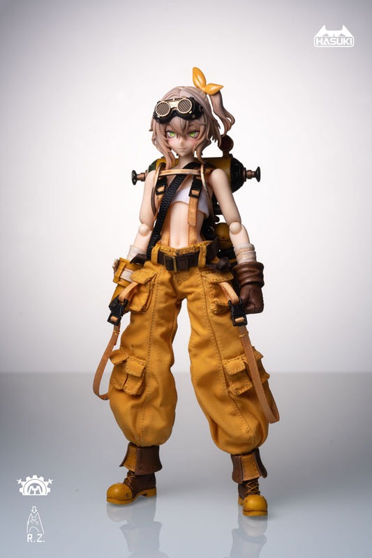 [READY STOCK ITEM] Action Figure 1/12 PA007 Pocket Art Series Mechanic Fiona By HASUKI