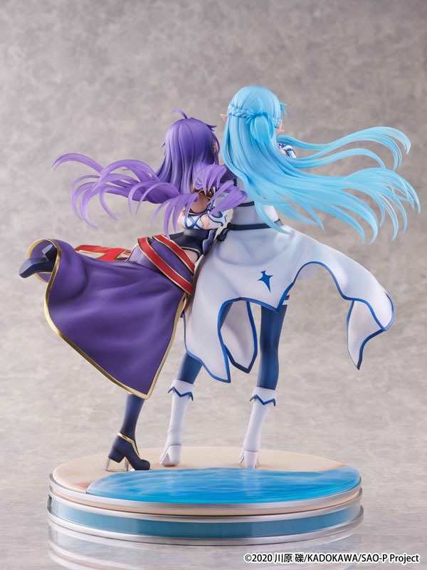 [Set of 2] Shibuya Scramble Scaled Figure 1/7 Yuuki & Asuna - Ending Ver. Sword Art Online By eStream