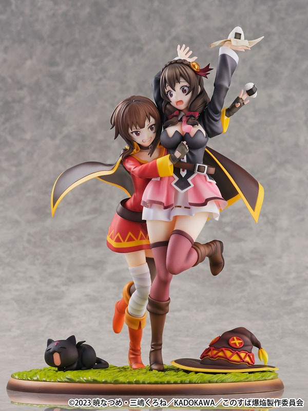 [Set of 2] Shibuya Scramble Scaled Figure 1/7 Megumin & Yunyun - Futari wa Otomodachi Ver. Konosuba! By eStream