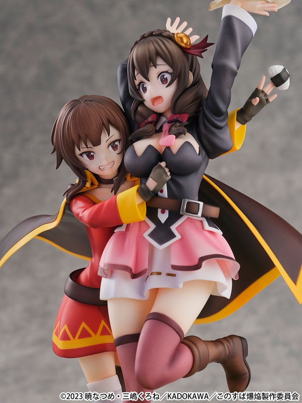 [Set of 2] Shibuya Scramble Scaled Figure 1/7 Megumin & Yunyun - Futari wa Otomodachi Ver. Konosuba! By eStream