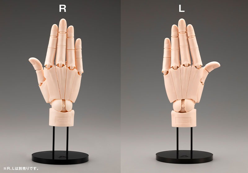 Action Figure Artist Support Item Hand Model Men's/R - Pale Orange Ver. (Re-Release) By Kotobukiya