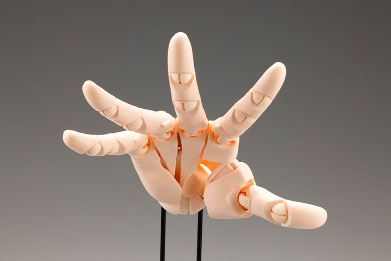 Action Figure Artist Support Item Hand Model Men's/R - Pale Orange Ver. (Re-Release) By Kotobukiya