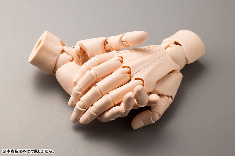 Action Figure Artist Support Item Hand Model Men's/R - Pale Orange Ver. (Re-Release) By Kotobukiya