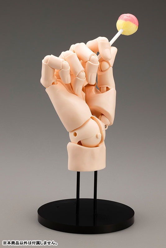 Action Figure Artist Support Item Hand Model Men's/R - Pale Orange Ver. (Re-Release) By Kotobukiya