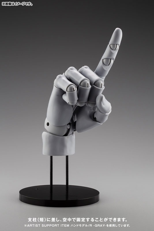 Action Figure Artist Support Item Hand Model Men's/R - Pale Orange Ver. (Re-Release) By Kotobukiya