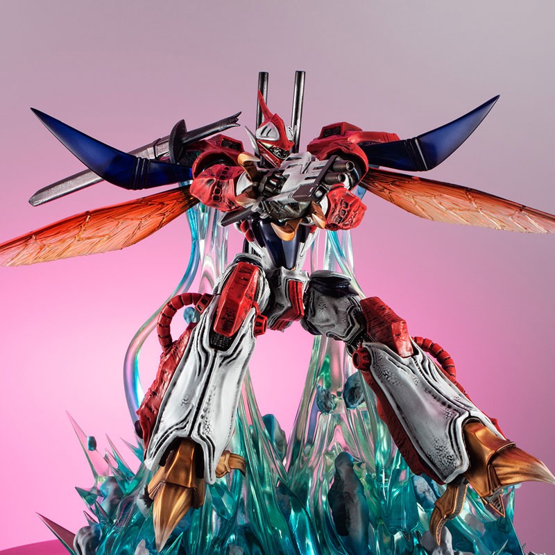 Real Posing Robots Figure Billbine - Aura Battler Dunbine By MegaHouse
