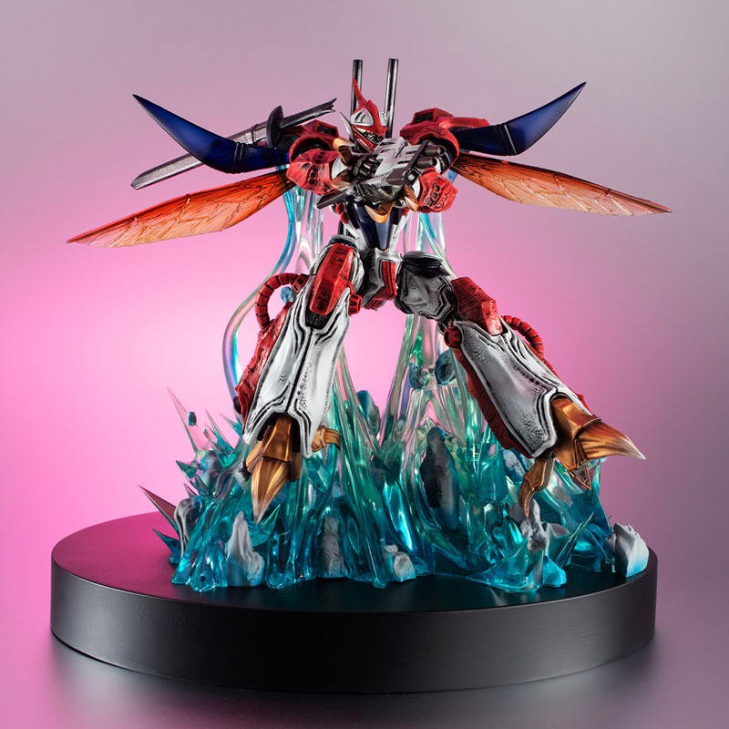 Real Posing Robots Figure Billbine - Aura Battler Dunbine By MegaHouse