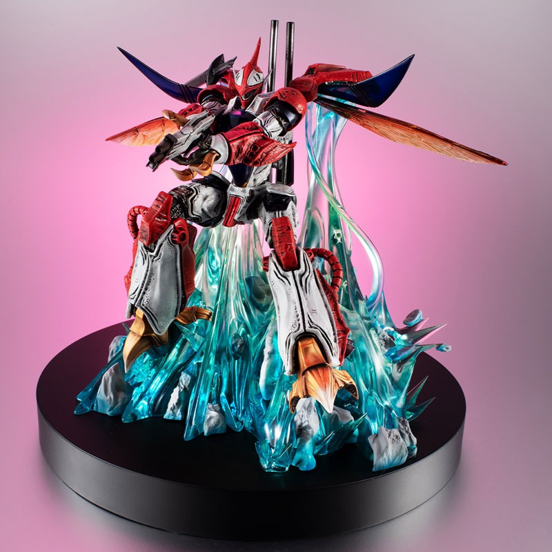 Real Posing Robots Figure Billbine - Aura Battler Dunbine By MegaHouse